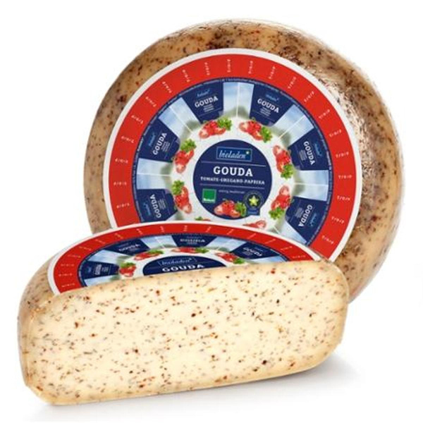 Produktfoto zu Gouda Tomate Oregano Paprika (laktosefrei)