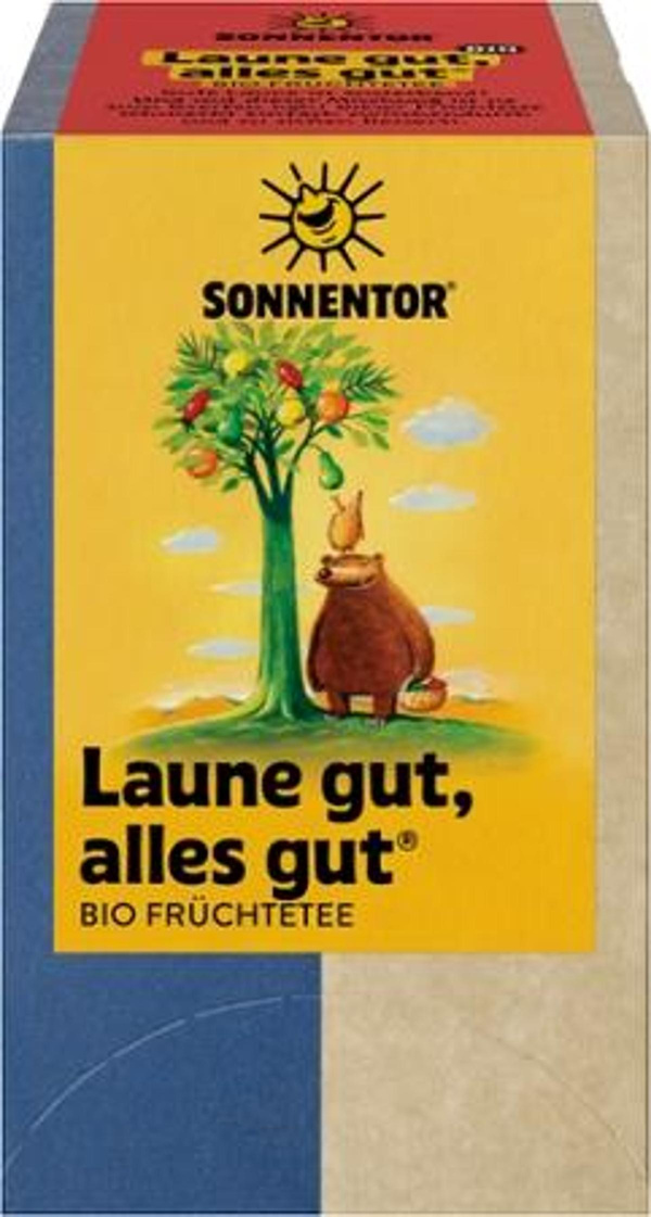 Produktfoto zu Laune gut,alles gut© Früchtetee 18 Beutel