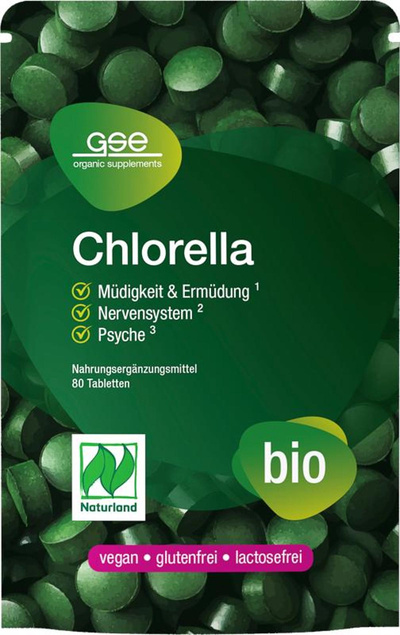 Produktfoto zu Chlorella 80 Tabletten à 500 mg