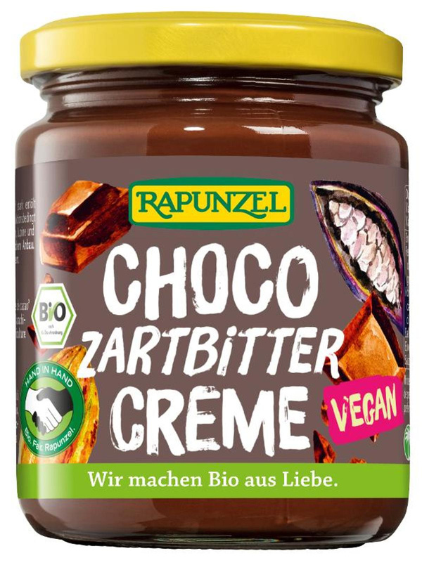 Produktfoto zu Zartbitter Schokoaufstrich Schokolade 250g