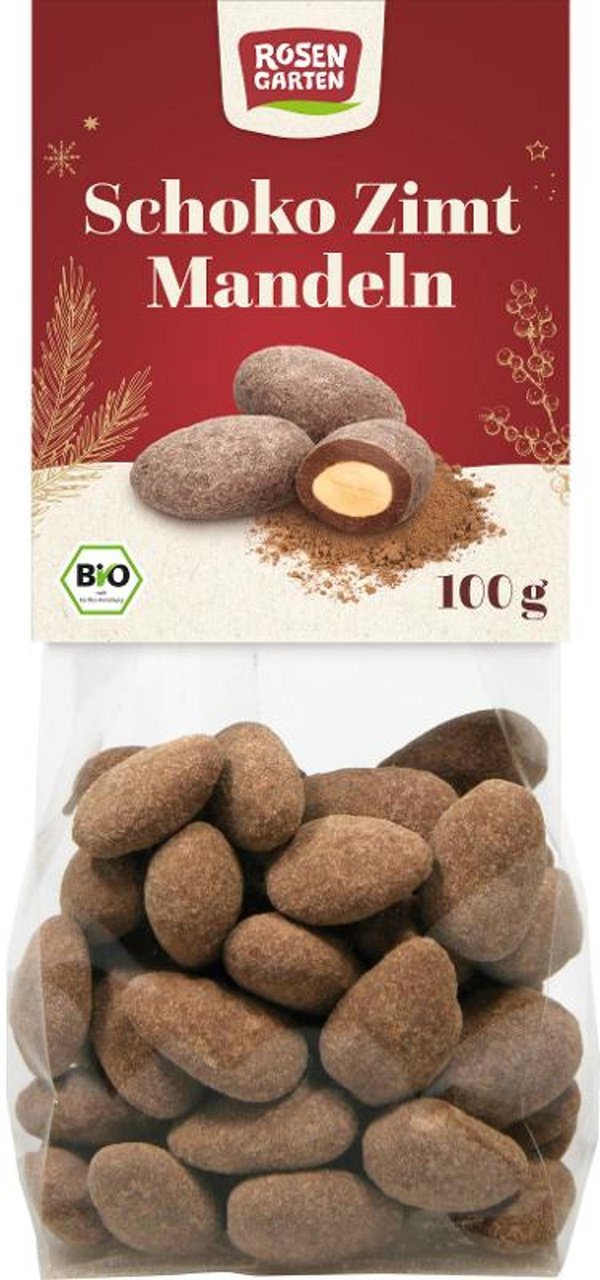 Produktfoto zu Zimt-Schoko Mandeln 100g