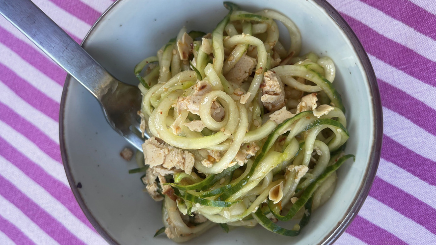 Rezeptbild für Asiatischer Gurken-Salat