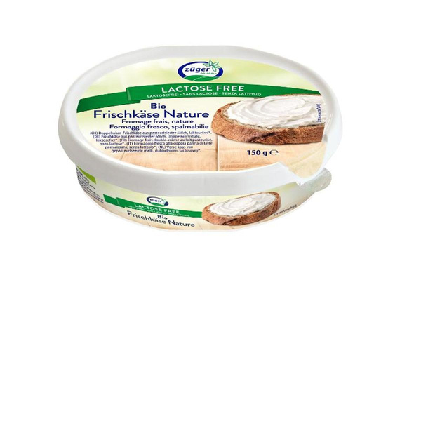 Produktfoto zu Frischkäse Natur, laktosefrei 150g