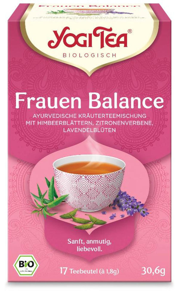 Produktfoto zu YogiTea Frauen Balance Tee 17 Beutel