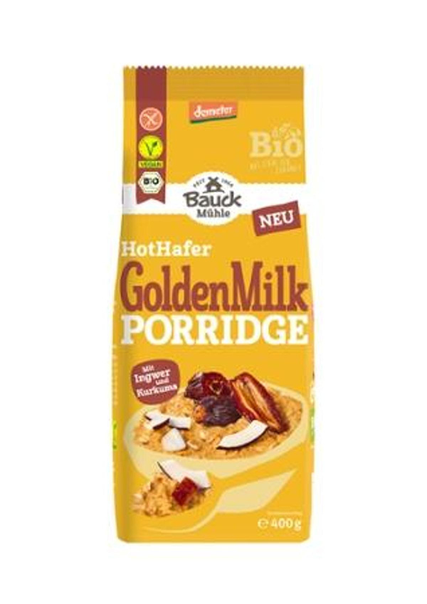 Produktfoto zu HotHafer GoldenMilk-Porridge 400g