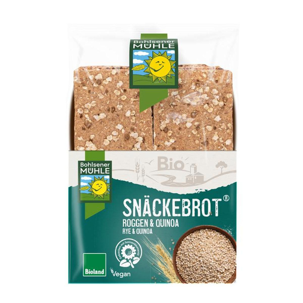 Produktfoto zu Snäckebrot Roggen & Quinoa 200g