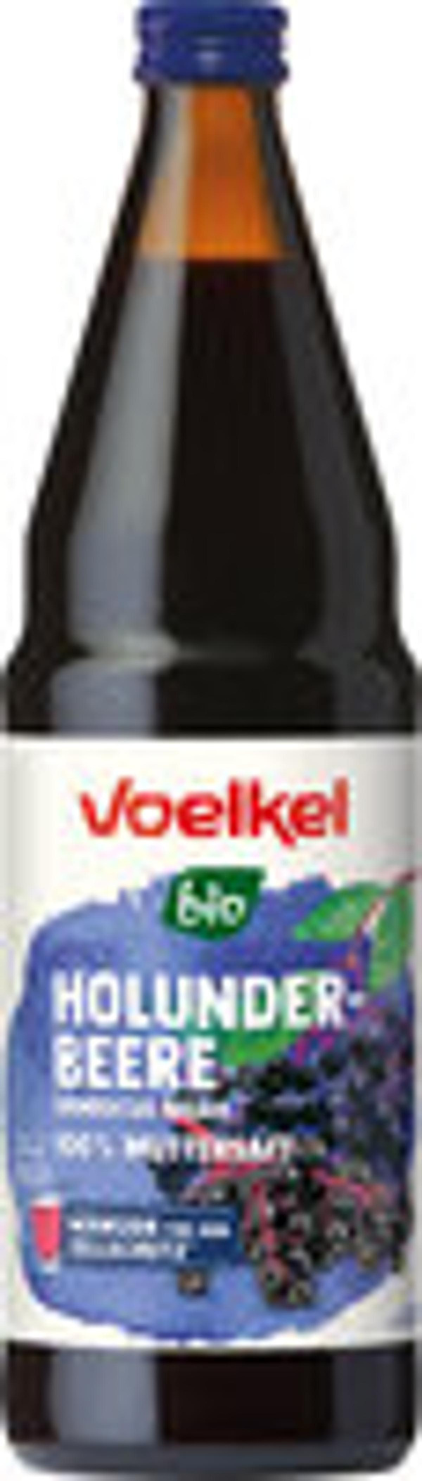 Produktfoto zu Saft Heimischer Holunder pur 0,75L