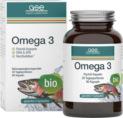 Produktfoto zu Omega 3 Fischöl 90 Kapseln