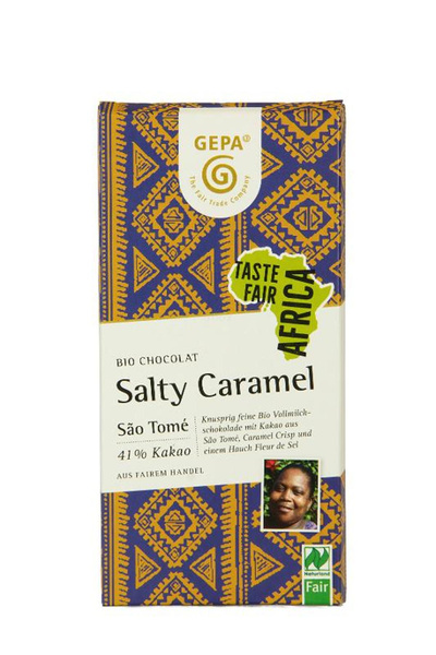 Produktfoto zu Salty Caramel 41% Kakao Tafelschokolade 80g