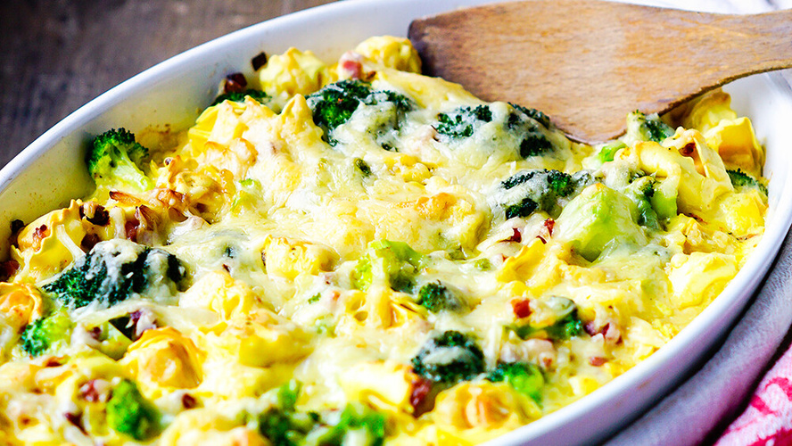 Rezeptbild für Broccoli-Tortellini-Auflauf