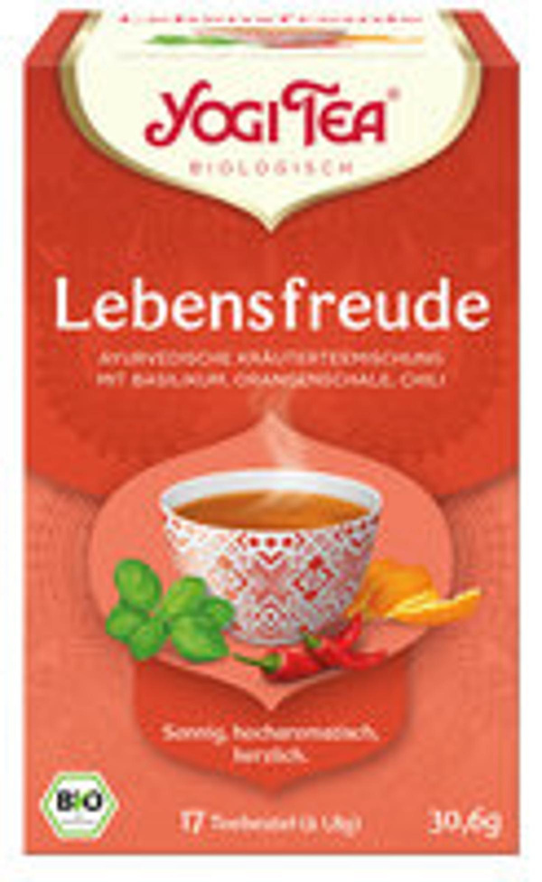 Produktfoto zu YogiTea Lebensfreude 17 Beutel