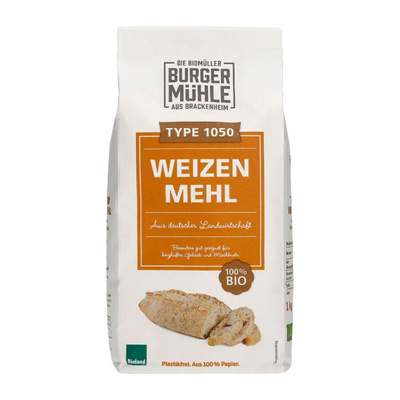 Produktfoto zu Weizenmehl Type 1050 1kg
