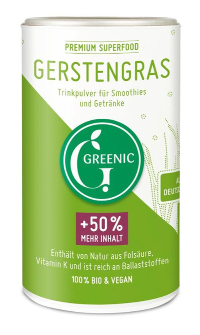 Produktfoto zu Gerstengras Superfood Trinkpulver 150g