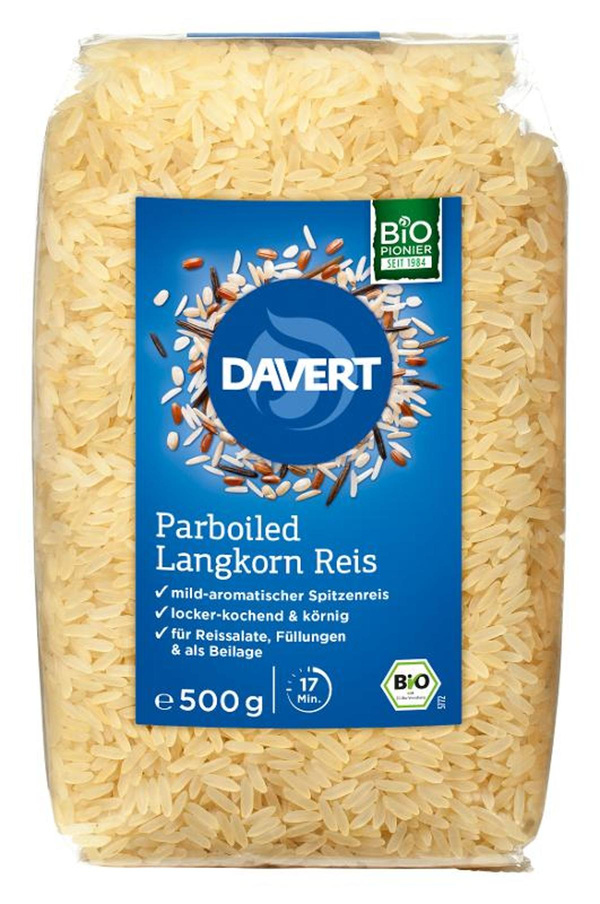 Produktfoto zu Reis Parboiled lang weiß 500g
