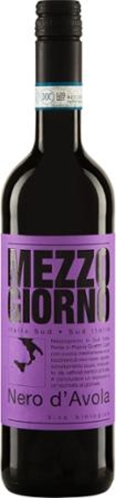 Produktfoto zu Mezzogiorno Nero d'Avola 0,75L