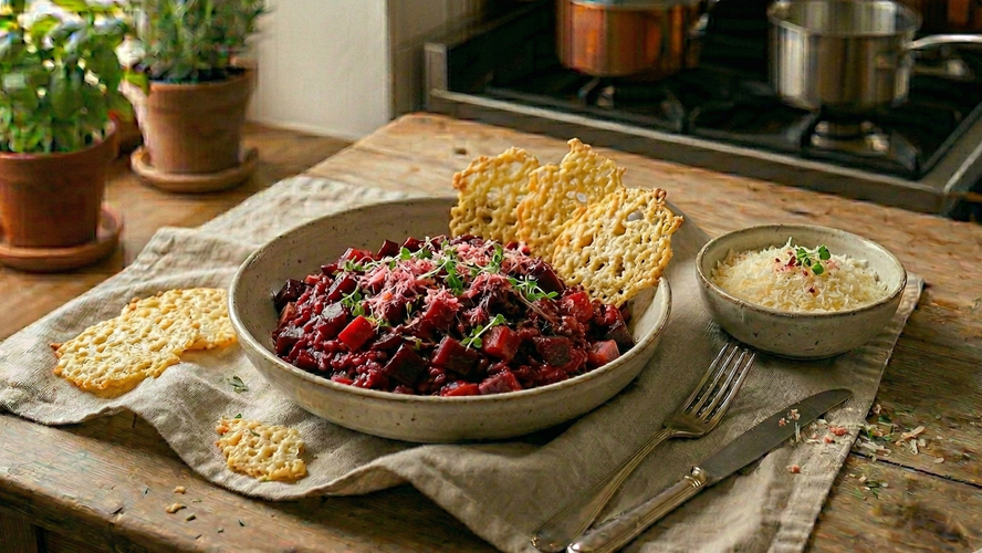 Rezeptbild für Herbstliches Rüben-Risotto One Pot