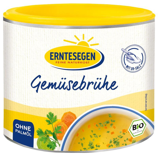Produktfoto zu Gemüsebrühe mit Ur-Salz 250g