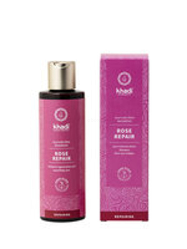 Produktfoto zu khadi Shampoo Rose Repair 200ml vegan
