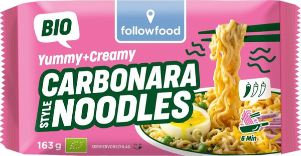 Produktfoto zu Cheesy Creamy Carbonara Noodle