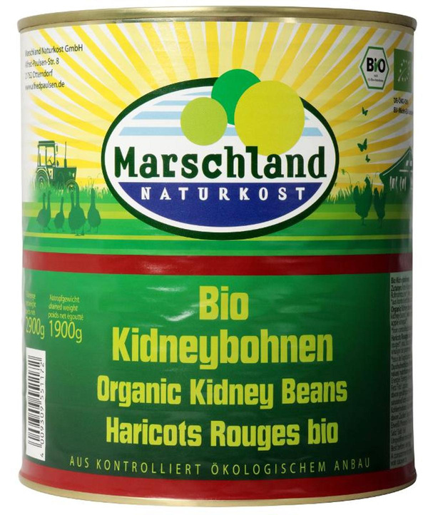 Produktfoto zu Kidneybohnen Großpackung 2,9kg