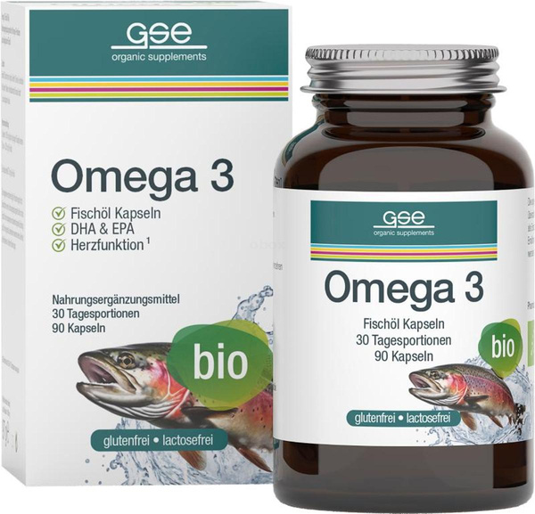 Produktfoto zu Omega 3 Fischöl 90 Kapseln