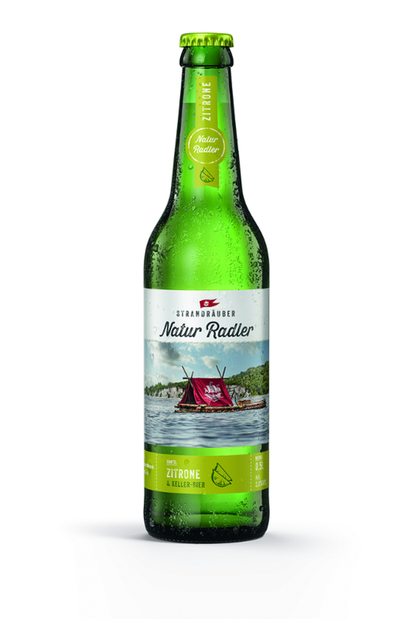 Produktfoto zu Störtebeker NaturRadler Zitrone 20x0,5L