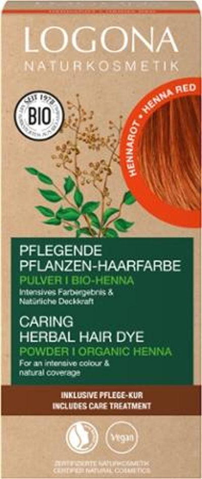 Produktfoto zu Pflanzen Haarfarbe Pulver "Hennarot"