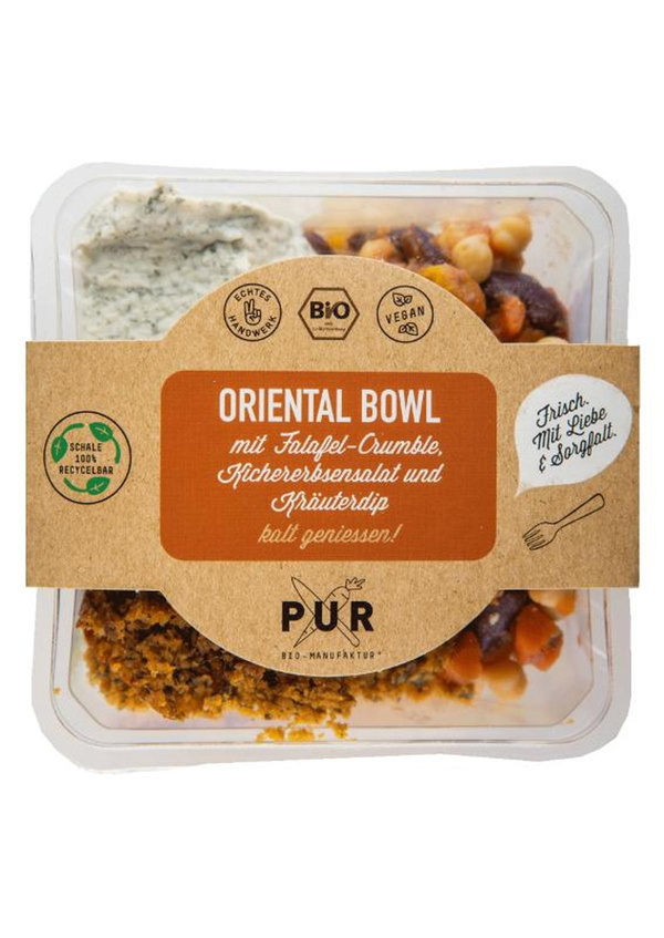 Produktfoto zu Oriental Bowl Falafelcrumble Kräuter to go 360g