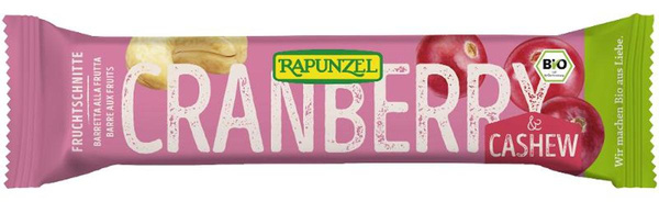 Produktfoto zu Fruchtschnitte Cranberry & Cashew 40g