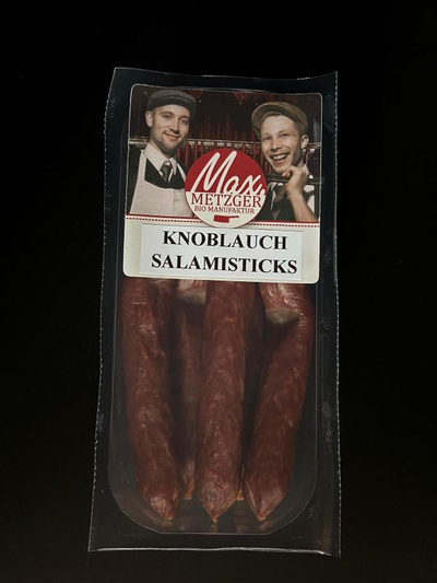 Produktfoto zu Knoblauch Salamisticks 70g 5 Stück