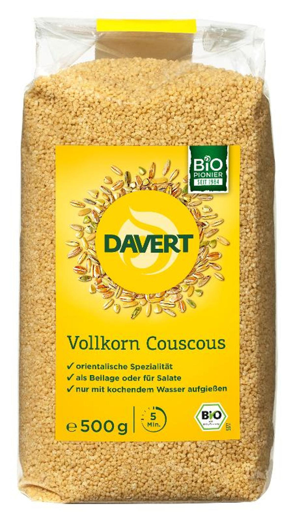 Produktfoto zu Vollkorn Couscous 500g