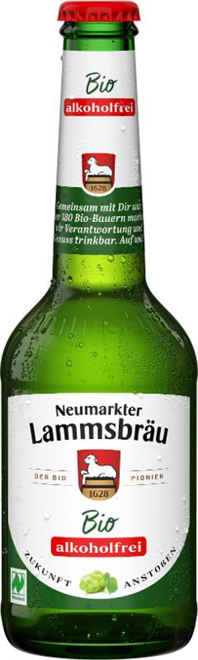 Produktfoto zu Lammsbräu alkoholfrei Kiste 10*0,33L