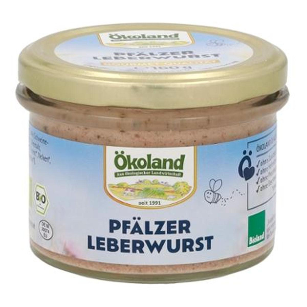 Produktfoto zu Pfälzer Leberwurst 160g