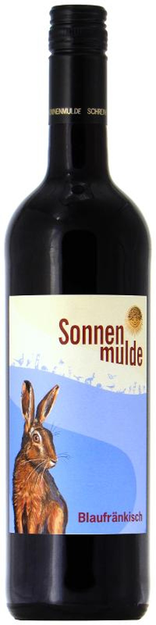 Produktfoto zu Sonnenmulde Blaufränkisch halbtrocken 0,75L