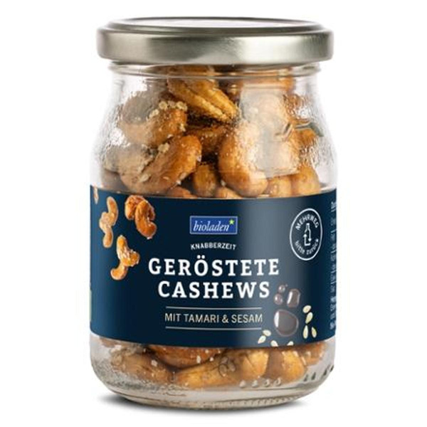 Produktfoto zu Cashews Tamari Sesam 140g