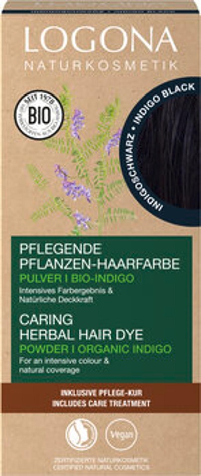 Produktfoto zu Pflanzen Haarfarbe Pulver "Indigoschwarz"