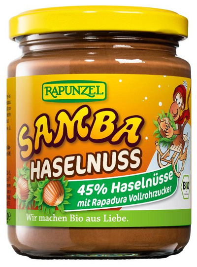 Produktfoto zu Samba Haselnuss-Creme 250g