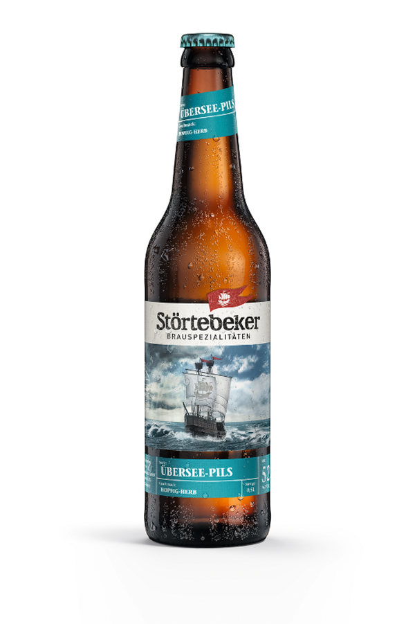 Produktfoto zu Übersee Pils 20x0,5l