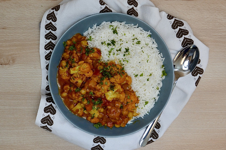 Rezeptbild für Blumenkohl Tikka Masala