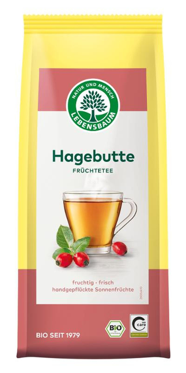 Produktfoto zu Hagebutte Früchtetee lose 100g