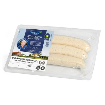 Produktfoto zu Geflügel Rostbratwurst (3 Stück)