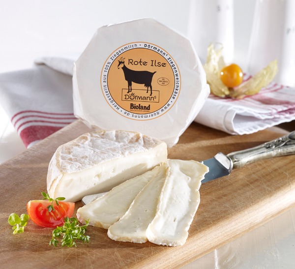 Produktfoto zu Rote Ilse Ziegenweichkäse 140g