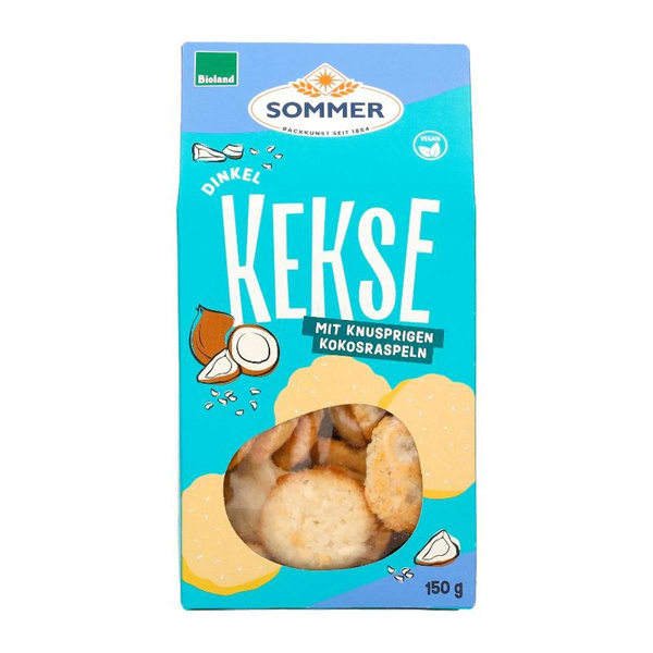 Produktfoto zu Dinkel Kokos-Kekse 150g vegan