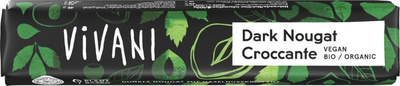 Produktfoto zu Schokoriegel Dark Nougat Croccante 35g