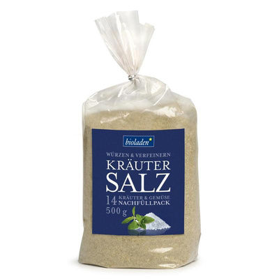 Produktfoto zu Kräutersalz im Nachfüllpack 500g