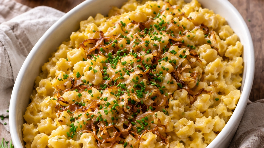 Rezeptbild für Käsespätzle One Pot