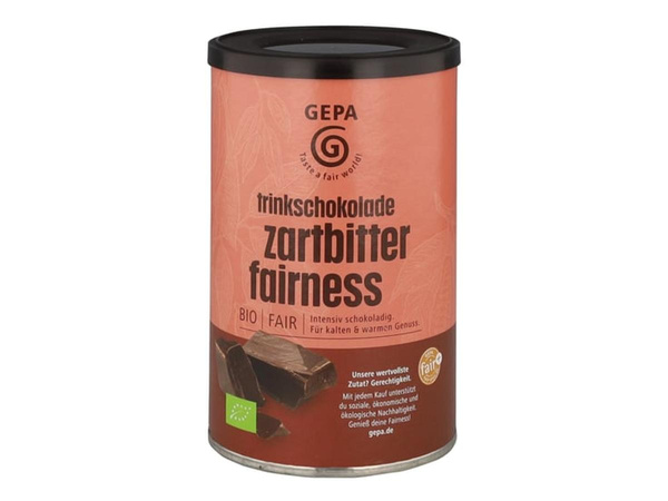 Produktfoto zu Trinkschokolade Zartbitter 250g