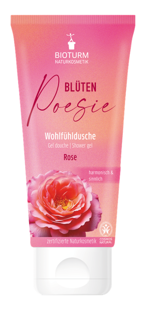 Produktfoto zu Bioturm Wohlfühldusche Blüten-Poesie 200ml
