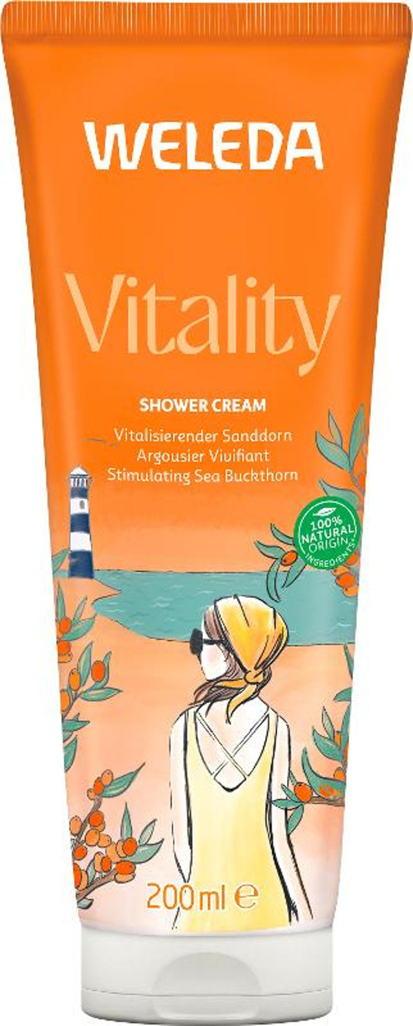 Produktfoto zu Vitalisierunggsdusche Sanddorn 200ml
