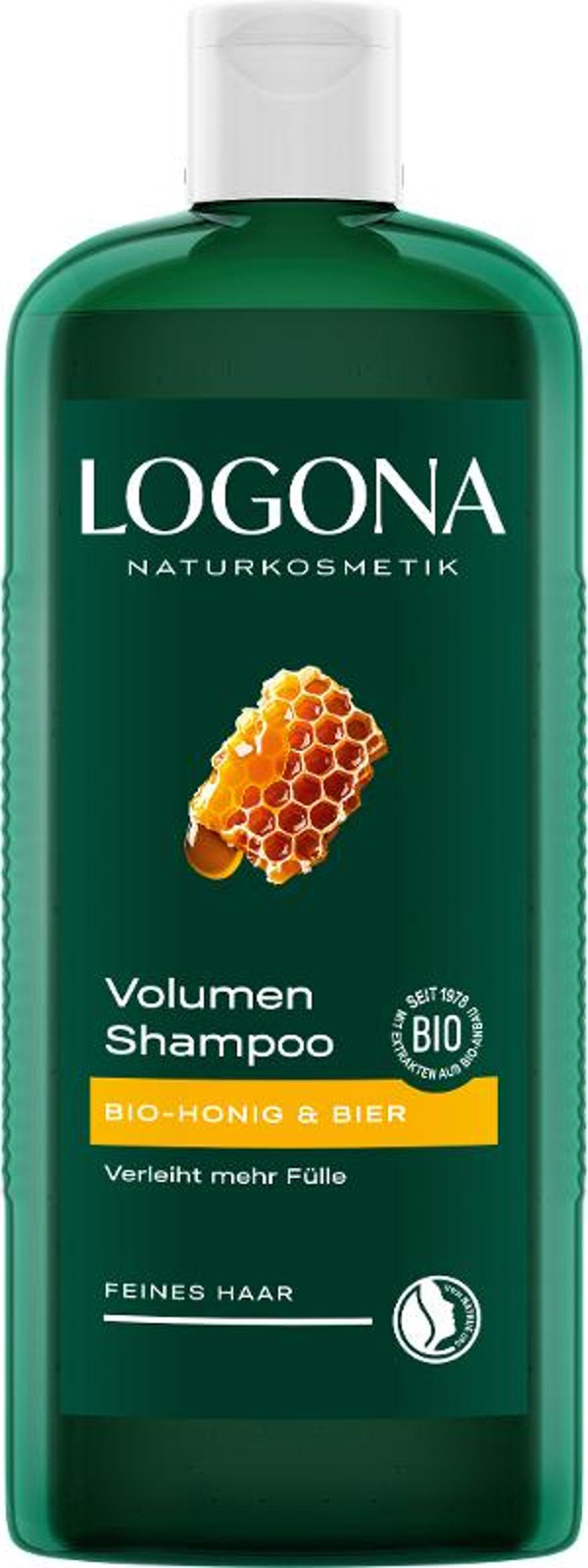 Produktfoto zu Volumen Shampoo Bier & Honig 500ml